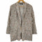 Craig Clothing Co. USA製 総柄ジャガード1Bジャケット レディース JPN:M