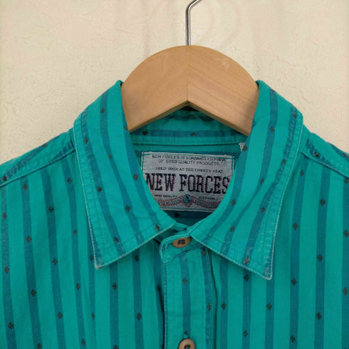 フルギ NUOVO NEW FORCES 香港製 レギュラーカラーシャツ メンズ import:M