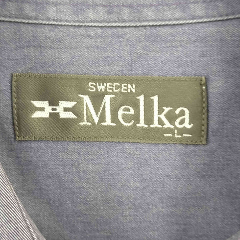 Melka フロントプリント レギュラーカラーシャツ メンズ JPN:L