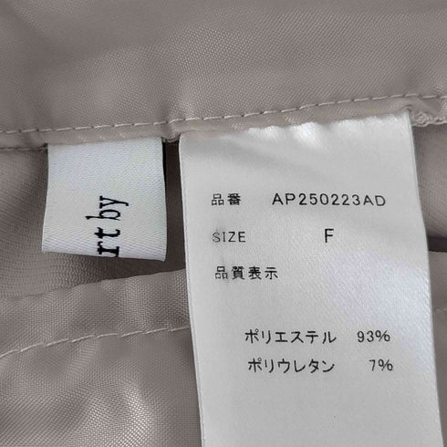 アパートバイローリーズ apart by lowrys タックショートパンツ レディース FREE