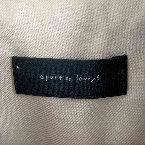 アパートバイローリーズ apart by lowrys ジップレイヤードトレンチコート レディース FREE