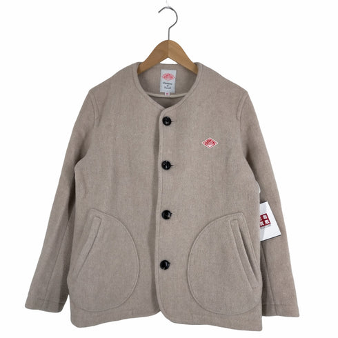 ダントン DANTON WOOL MOSSER SINGLE JACKET ノーカラーコート レディース JPN:38