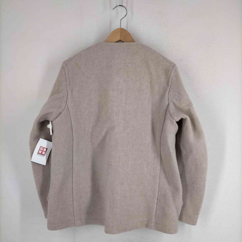 ダントン DANTON WOOL MOSSER SINGLE JACKET ノーカラーコート レディース JPN:38