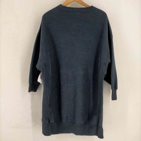 チャンピオン Champion 青タグ復刻 REVERSE WAEVE スプリングロゴ 五分袖 スウェット メンズ import:M