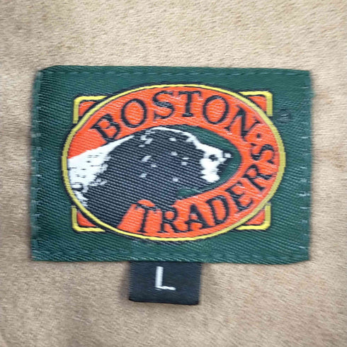 ボストントレーダーズ BOSTON TRADERS バンドカラーシャツ メンズ JPN:L