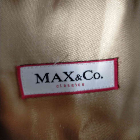 マックスアンドコー MAX & CO. ダブルウールコート レディース JPN:42
