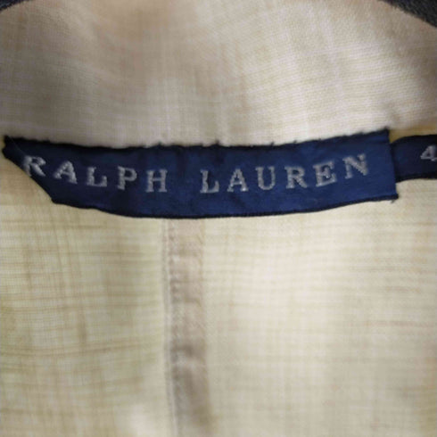 ラルフローレン RALPH LAUREN リネンテーラードジャケット レディース JPN:4