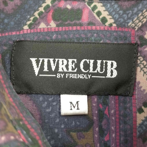 VIVRE CLUB シルク100% レギュラーカラーシャツ メンズ JPN:M