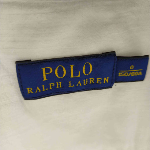 ポロラルフローレン POLO RALPH LAUREN ノースリーブシャツ チュニック コットンリネン レディース JPN:0