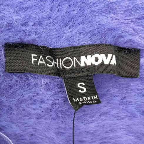 FASHION NOVA With A Warm Heart Faux Fur Coat ベルテッド ファートレンチコート レディース import:S