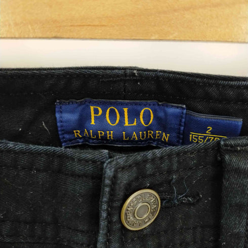 ポロラルフローレン POLO RALPH LAUREN カーゴパンツ スリム 裾ジップ タイト レディース JPN:2
