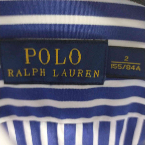 ポロラルフローレン POLO RALPH LAUREN ストライプシャツワンピース レディース JPN:2
