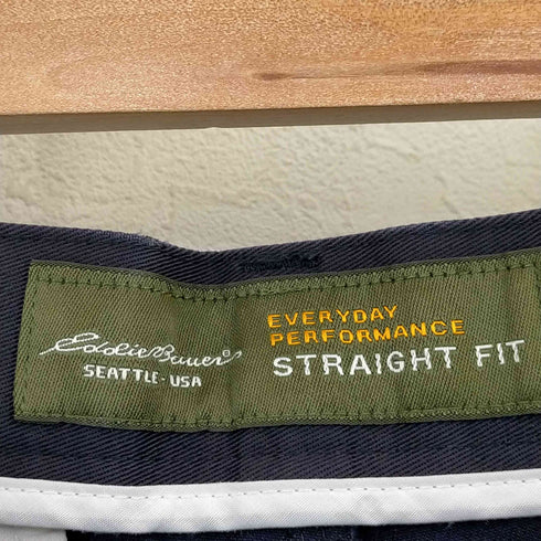 エディーバウアー Eddie Bauer STRAIGHT FIT テーパードパンツ メンズ 33×30