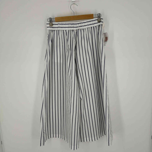 マンシングウェア Munsingwear ストライプ イージーガウチョパンツ レディース JPN:XL