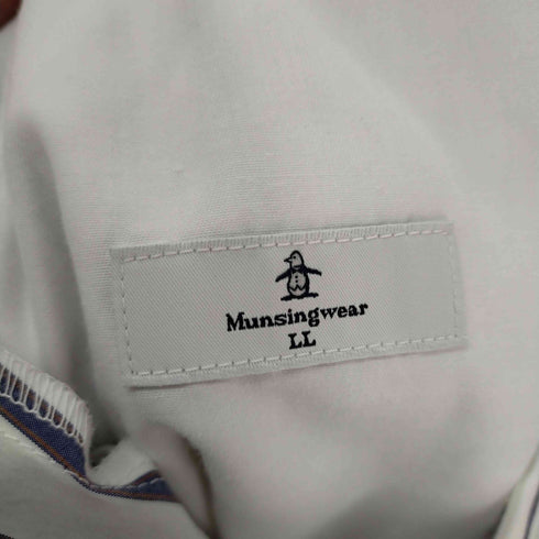 マンシングウェア Munsingwear ストライプ イージーガウチョパンツ レディース JPN:XL