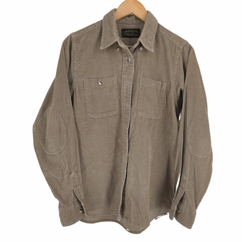 エディーバウアー Eddie Bauer 黒タグ後期 コーデュロイシャツ レディース