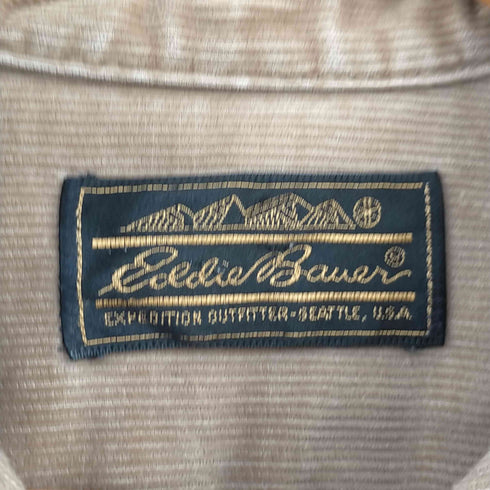 エディーバウアー Eddie Bauer 黒タグ後期 コーデュロイシャツ レディース