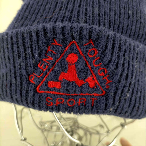 プレンティタフ スポーツ PLENTY TOUGH SPORT 刺繍アクリルビーニー メンズ FREE