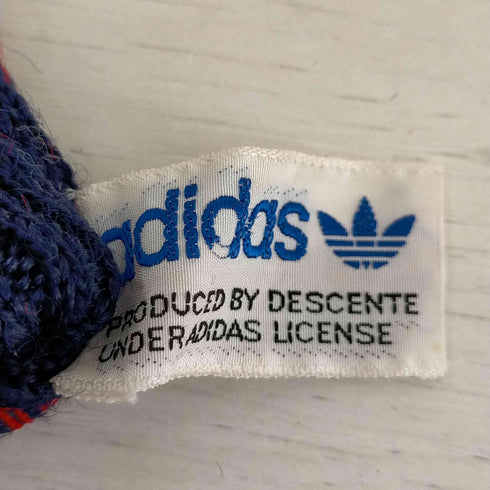 アディダス adidas 80s デサント製 トレフォイル ウールビーニー メンズ FREE