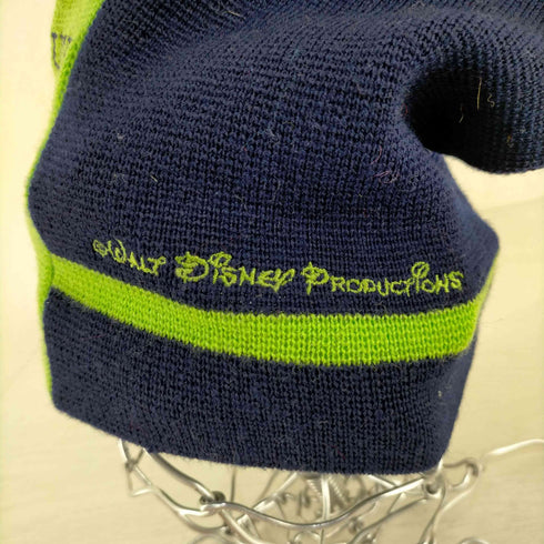キャラクター刺繍 ニット帽 メンズ