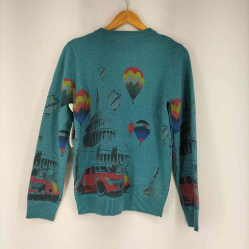 Original design M・G 総柄ニット レディース