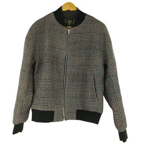 GXG ウールチェックブルゾン メンズ import:M