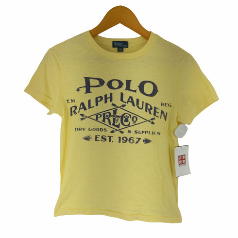 ポロバイラルフローレン Polo by RALPH LAUREN ロゴプリント クルーネックS/Sカットソー レディース JPN:S