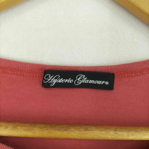 ヒステリックグラマー HYSTERIC GLAMOUR 両面プリント コットン S/Sカットソー レディース FREE