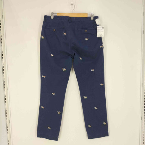 ポロラルフローレン POLO RALPH LAUREN STRETCH STRAIGHT FIT 犬刺繍 ドッグ チノパンツ メンズ 34/32