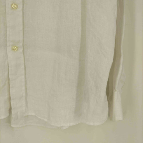 ポロラルフローレン POLO RALPH LAUREN CLASSIC FIT ポニー刺繍 リネンボタンダウンシャツ メンズ import:L