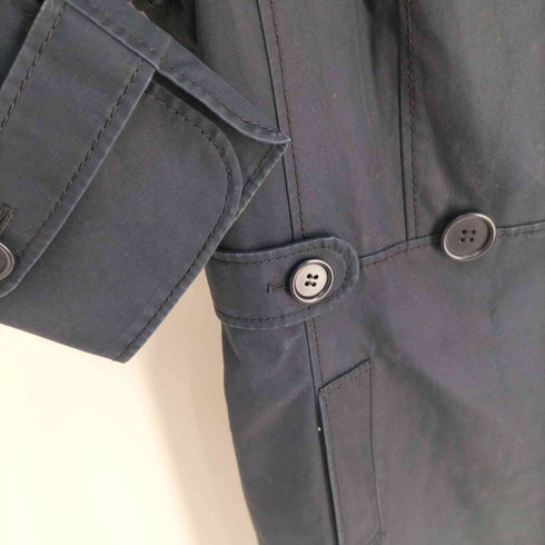 ポールスミスブラック Paul Smith BLACK フラワー柄ライナー トレンチコート レディース JPN:40