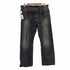 エドウィン EDWIN NEW VINTAGE 505Z Wide Sraight 先染めブラック メンズ 36inch
