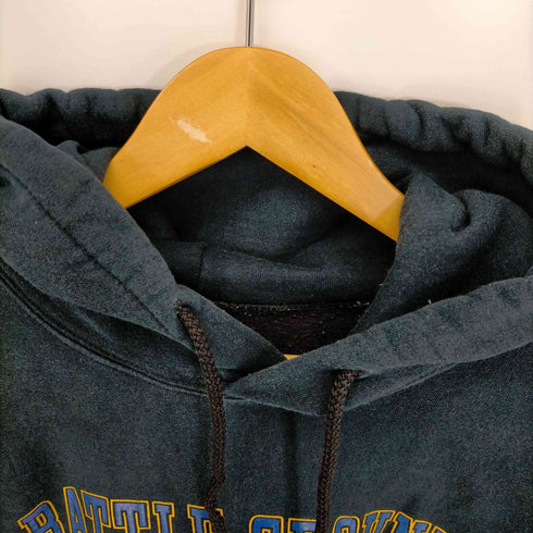 ギルダン GILDAN BATTLE GROUND SOCCER プリントプルオーバーパーカー メンズ JPN:L