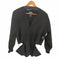 ブラックコムデギャルソン BLACK COMME des GARCONS AD2020 20AW Lochaven oF Scotland カットアウトディティール リブカーディガン メンズ JPN:XL
