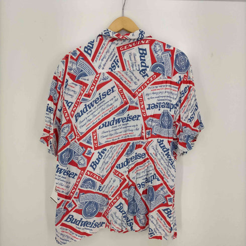 バドワイザー Budweiser オープンカラーシャツ メンズ import:L