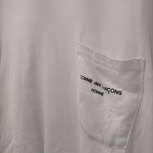コムデギャルソンオム COMME des GARCONS HOMME AD2020 20AW 綿天竺 ロゴTシャツL/S メンズ JPN:M