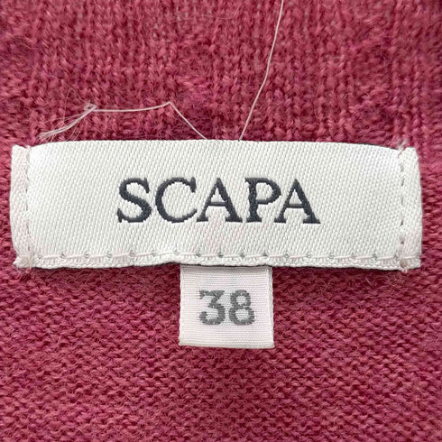スキャパ SCAPA ウールニット カーディガン レディース 38