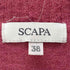 スキャパ SCAPA ウールニット カーディガン レディース 38