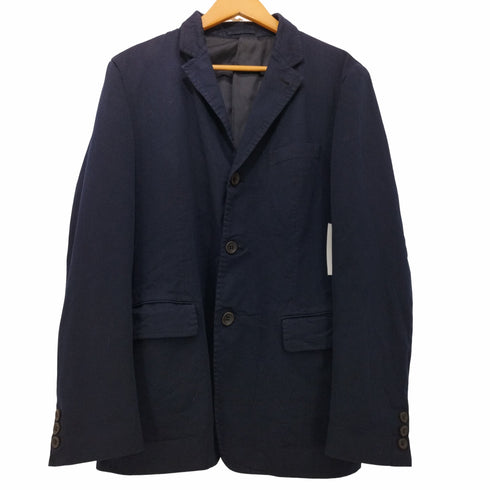 コムデギャルソンオム COMME des GARCONS HOMME 縮絨加工 後染め overdye 背抜き 3Bテーラードジャケット メンズ JPN:M