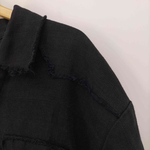ファッチーズ FACCIES 20SS S/L Shirts リネン カットオフ ウエスタン L/S シャツ メンズ JPN:1