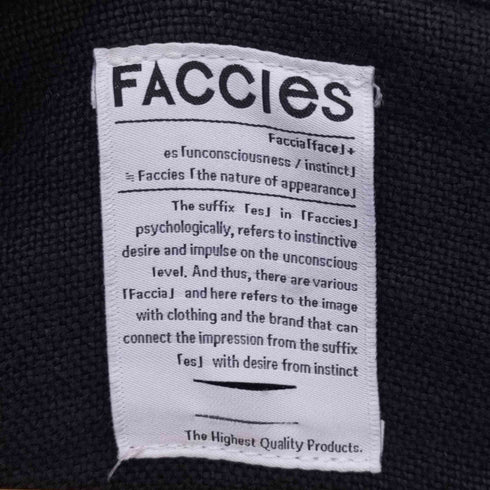 ファッチーズ FACCIES 20SS S/L Shirts リネン カットオフ ウエスタン L/S シャツ メンズ JPN:1