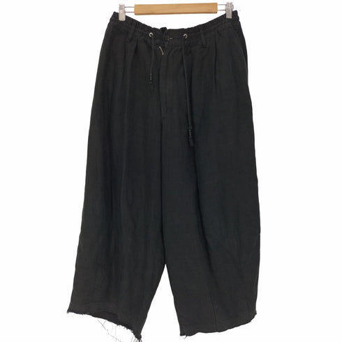 ファッチーズ FACCIES 20SS Linen Wide Pants リネン ツータック ワイド パンツ メンズ JPN:1