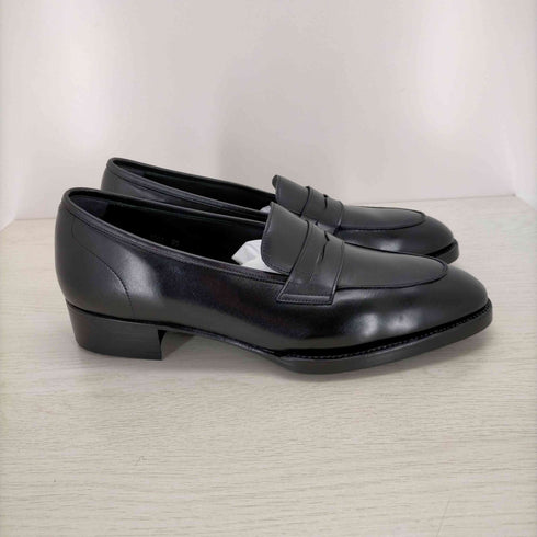 ダブルエイチ WH WHL-3501 JAMES HAAS Texas Graine ハース社製 テキサスグレイン カーフ コインローファー メンズ 8.5