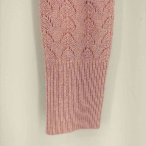 オリンピアルタン Olympia Le-Tan くるみボタン 刺繍 ウール カーディガン レディース F・S