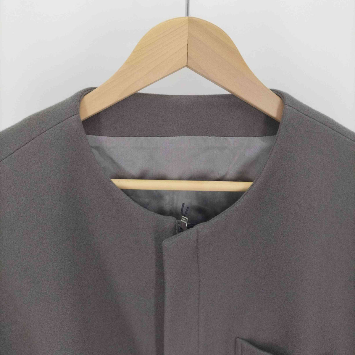 ジャケット・アウター stein 20aw NO COLLAR BELTED JACKET stein 20aw NO COLLAR BELTED JACKET
