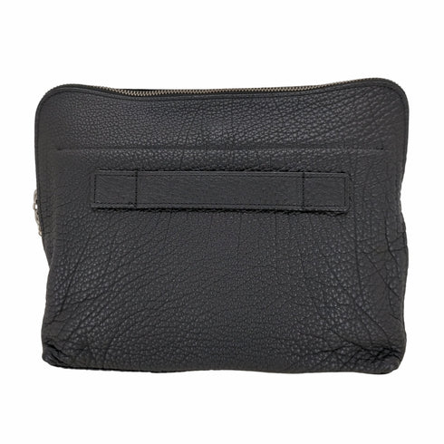 スリーワンフィリップリム 3.1 phillip lim シボ レザー クラッチバッグ メンズ