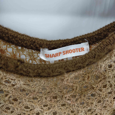 SHARP SHOOTER むら染め 編み込みキャミソール レディース import:M