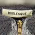 バーレスク BURLESQUE クロップドニットジップアップパーカー 星 スター 切りっぱなし レディース import:M