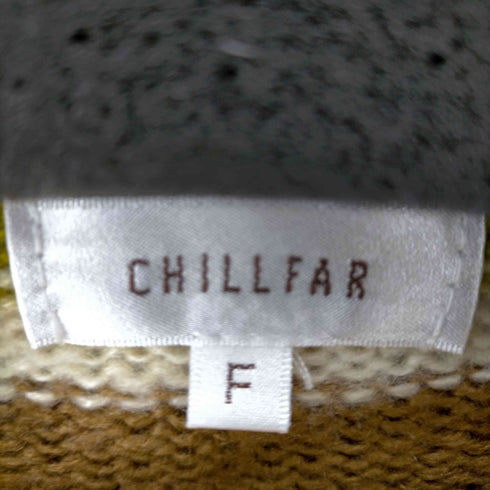 チルファー CHILLFAR もふもふボーダーニット レディース FREE