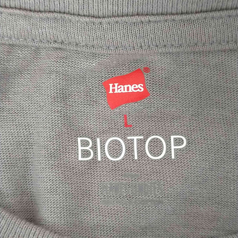 ビオトープ Biotop RECYCLE COTTON MOCK NECK T-SHIRTS メンズ JPN:L